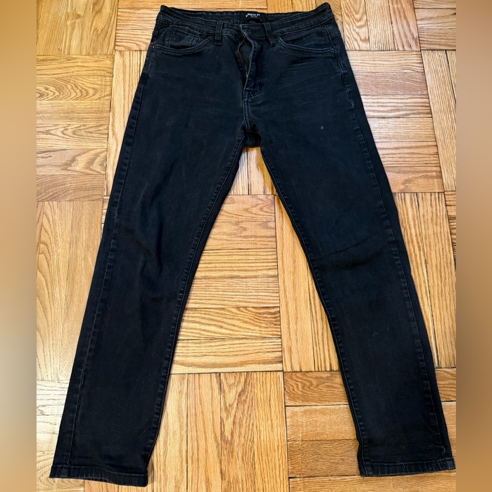 Kenneth Cole Men's Black Skinny Jeans